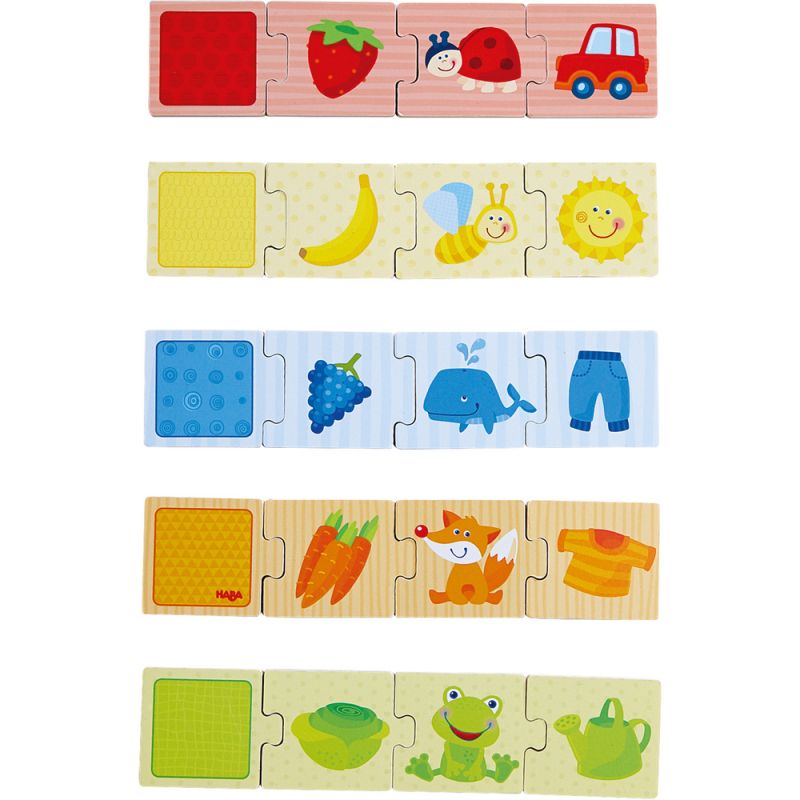 Jeu d'assemblage puzzle Couleurs Haba