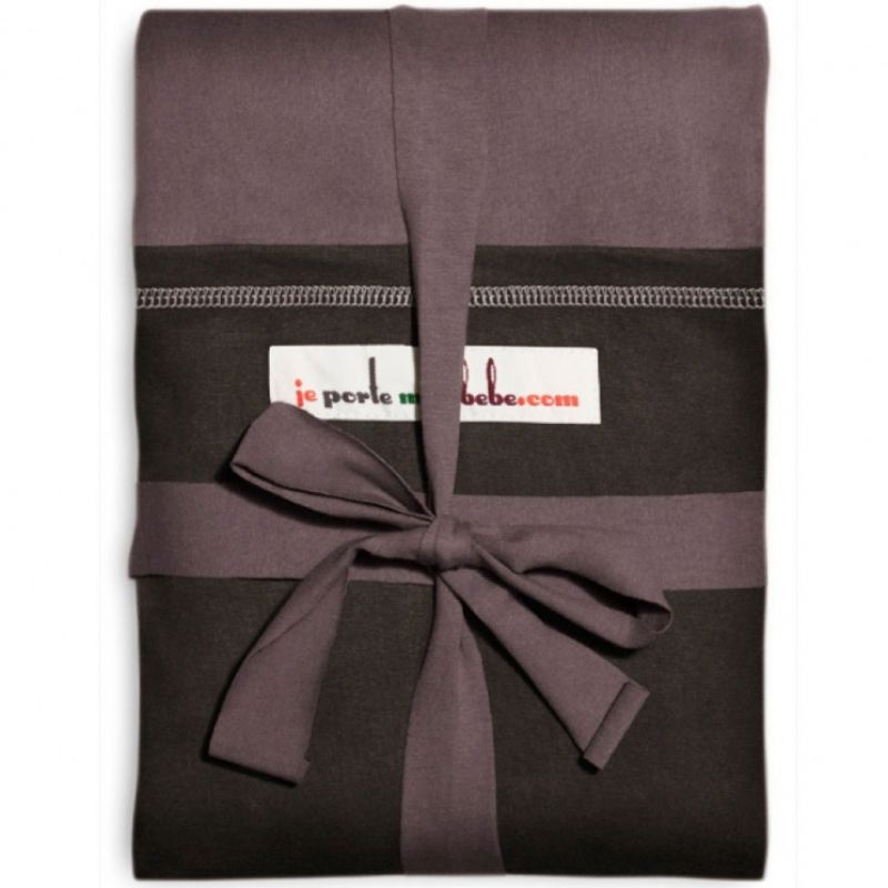 Echarpe de portage L'Originale marron glacé poche café noir Love Radius
