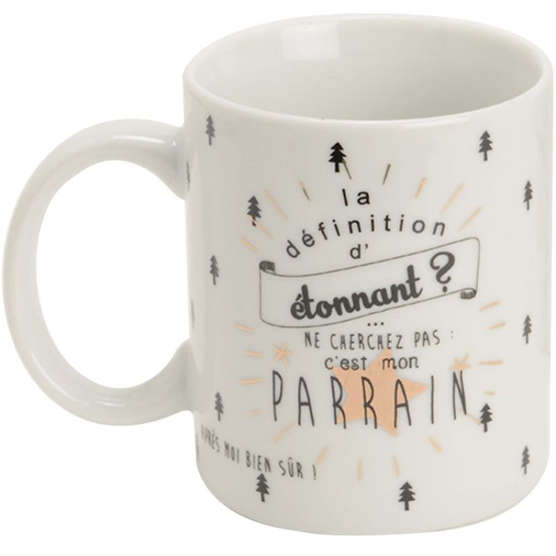 Mug Parrain étonnant Amadeus Les Petits