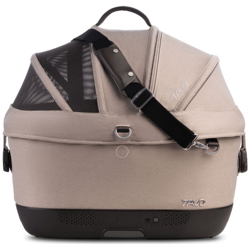 Siège auto pour animal avec ventilateur et système Isofix intégré MAEVE ISO5X WIND FAWN Tavo Produit 2