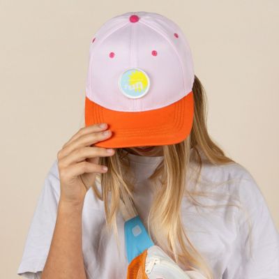 Casquette anti-UV Vibe Baseball Rose (4-7 ans)