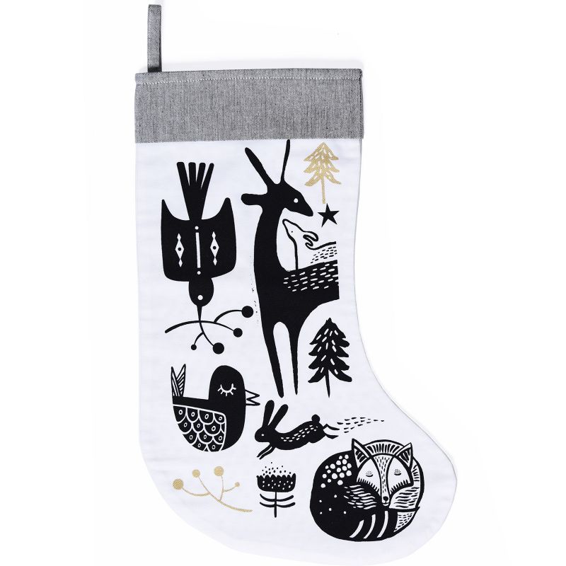 Chaussette de Noël Winter Animals Wee Gallery
