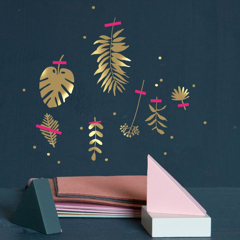 Sticker mural Herbarium (40 x 40 cm) Mimi'lou