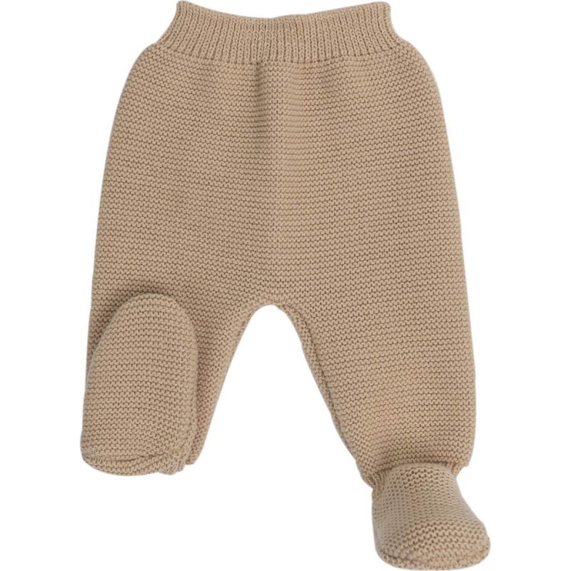 Pantalon en maille Caramel (0-1 mois) Trois Kilos Sept Produit 1