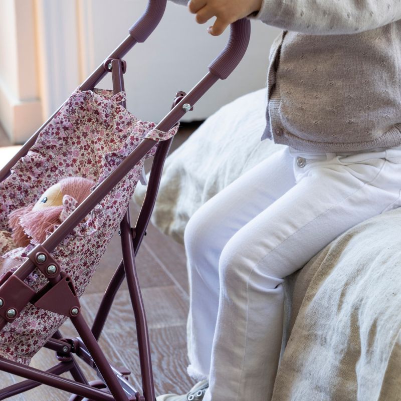 Poussette pour poupée Cherry Fleurs Pasito a pasito Ambiance 9