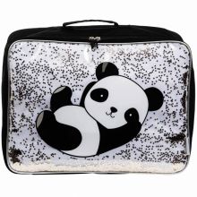 Petite valise à paillettes Panda  par A Little Lovely Company