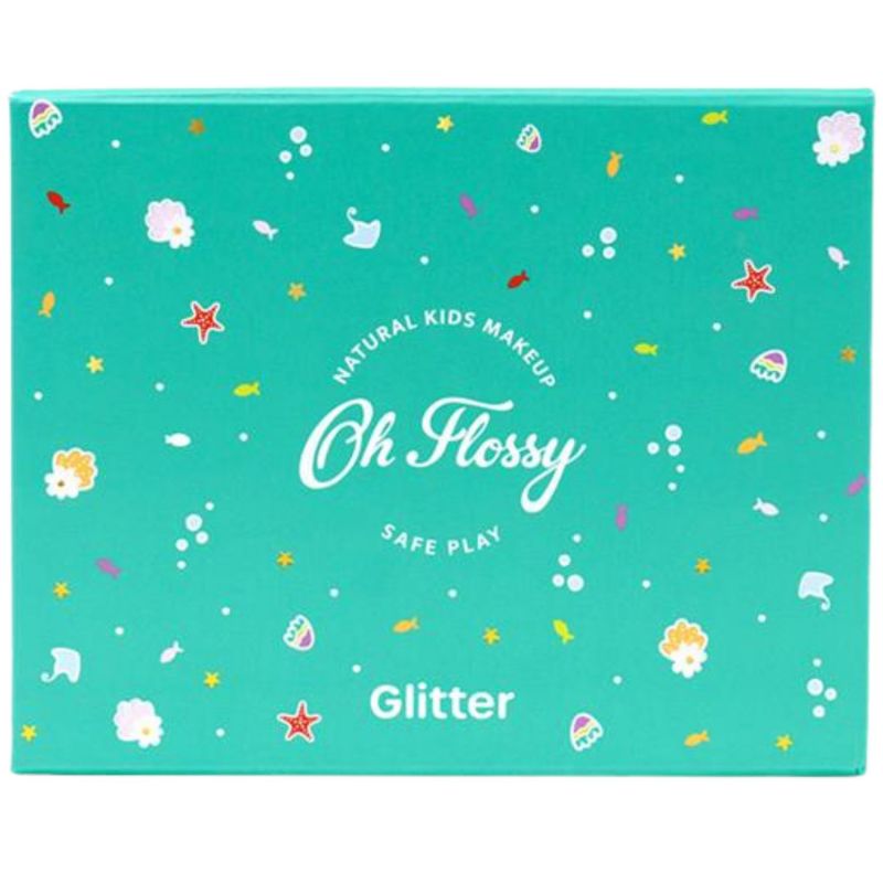 Coffret de maquillage paillettes Under The Sea Oh Flossy Packaging 6