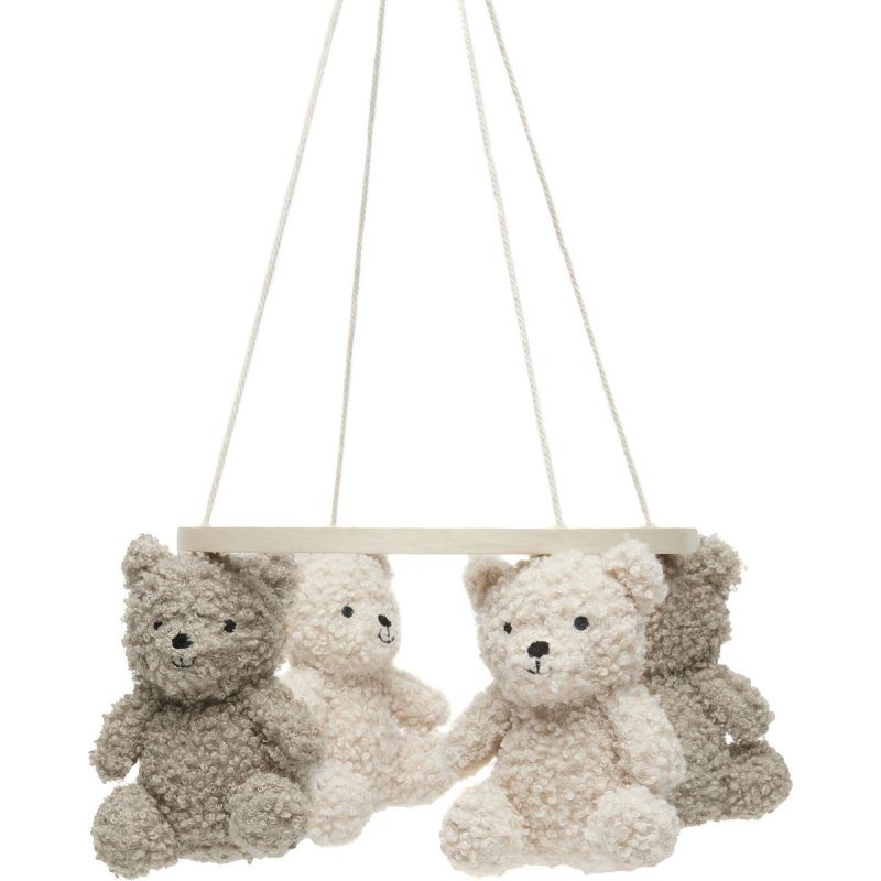 Mobile bébé Teddy Bear Olive Green/Naturel Jollein Produit 1 grande taille