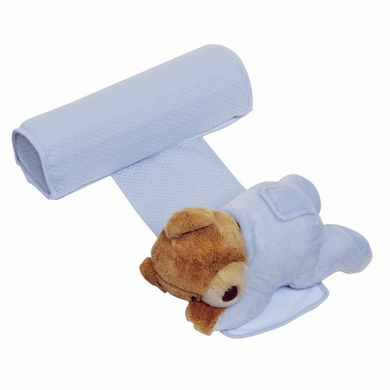 Cale bébé Teddycal bleu ciel avec peluche Red Castle