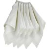 Lot de 6 langes en mousseline de coton Blanc (70 x 70 cm) - Trois Kilos Sept