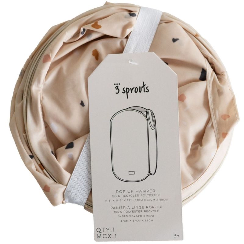 Panier de rangement Terrazzo Beige 3 sprouts Packaging 7