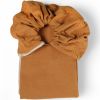 Echarpe de portage Sling tissé sans nœud Orange Sienne coton bio NéoBulle Produit 1
