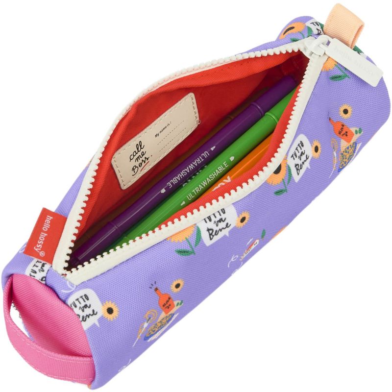 Trousse simple compartiment Sunflower Hello Hossy Produit ouvert 4