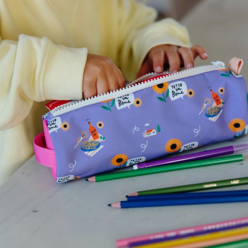 Trousse simple compartiment Sunflower Hello Hossy Ambiance 7
