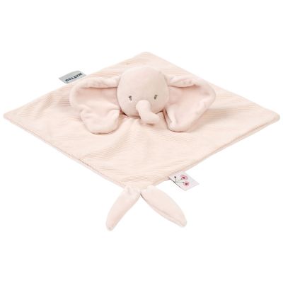 Doudou attache sucette Fanfan l'éléphant Rose Nattou