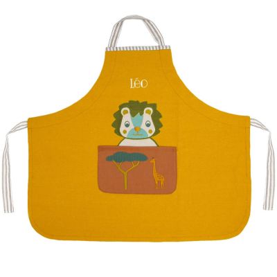 Tablier Tchikis 3 Lion personnalisable (2-6 ans)