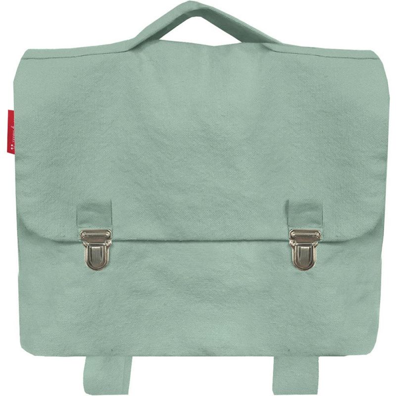 Cartable maternelle 33 cm vert amande (personnalisable) Les Griottes Produit 3