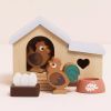 Poulailler avec poule oeufs et coq pour maison de poupée en bois FSC Le Toy Van Ambiance 8