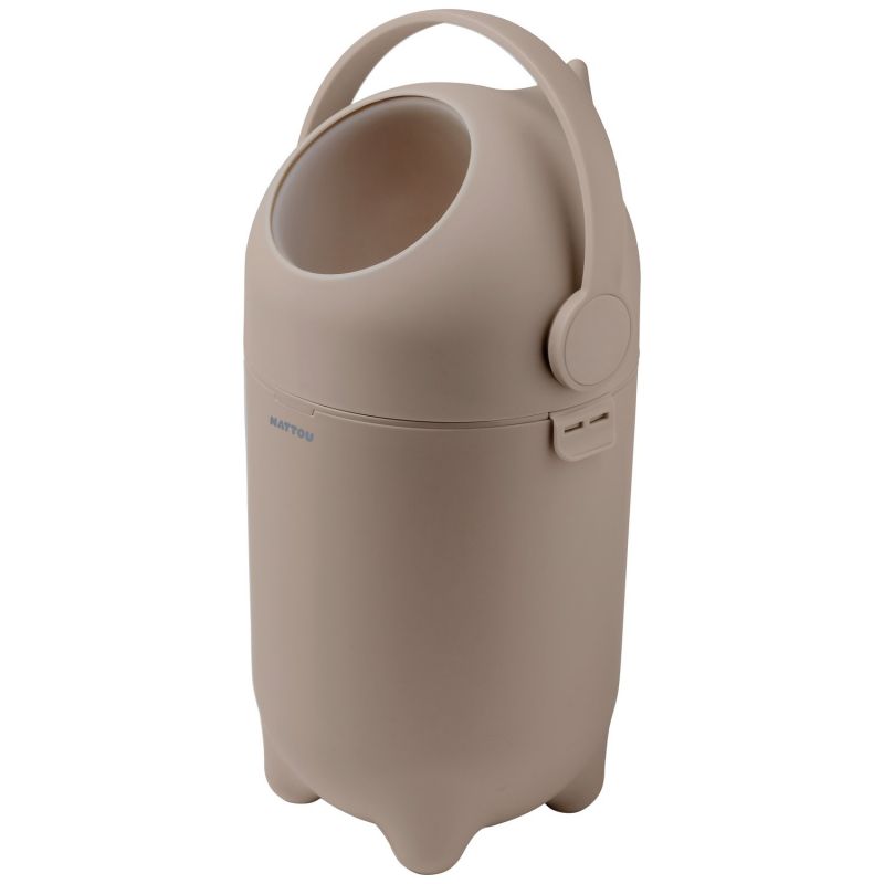 Poubelle à couche Dropy Taupe - Reconditionné Nattou Produit 4