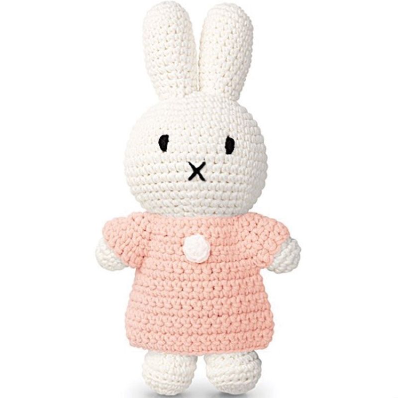 Peluche Miffy rose pastel (25 cm) Just Dutch