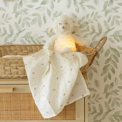 Lot de 3 langes en mousseline Gatsby écru (70 x 70 cm)