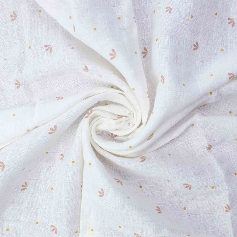 Lot de 3 langes en mousseline Gatsby écru (70 x 70 cm) Trois Kilos Sept Ambiance 6