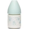 Biberon en verre Hygge Baby lapin vert (120 ml)  par Suavinex