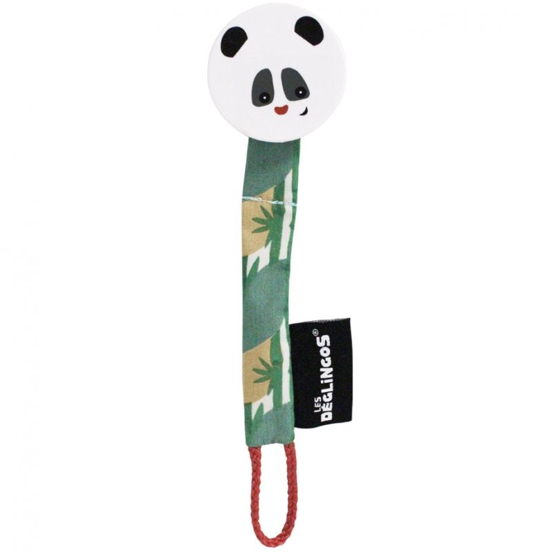 Attache sucette Rototos le panda Les Déglingos
