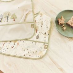 Lot de 2 bavoirs plastifiés Tiny Park