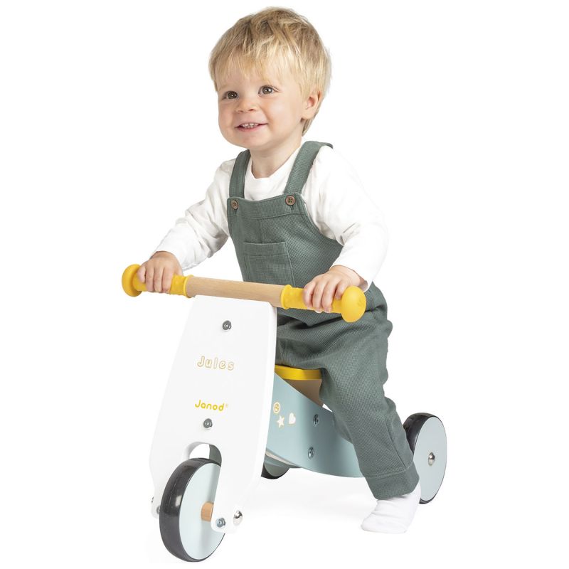 Tricycle en bois Happy Garden Janod Ambiance 2