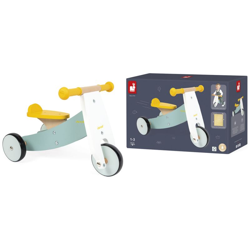 Tricycle en bois Happy Garden Janod Packaging 8