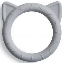 Anneau de dentition en silicone Cat Stone  par Mushie