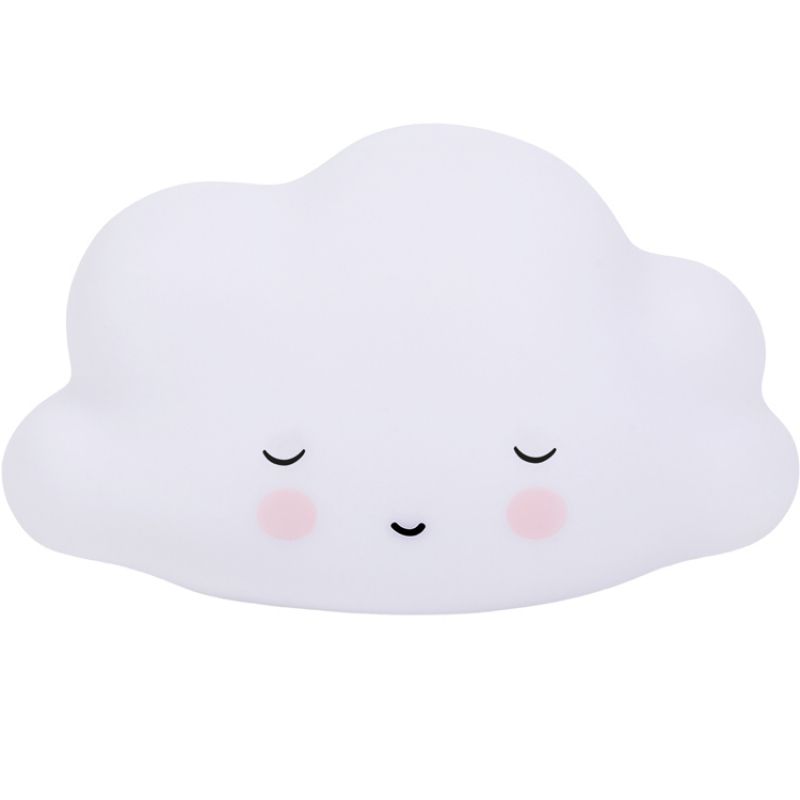Petite veilleuse nuage blanc endormi (16 cm) - Reconditionné A Little Lovely Company Produit 1
