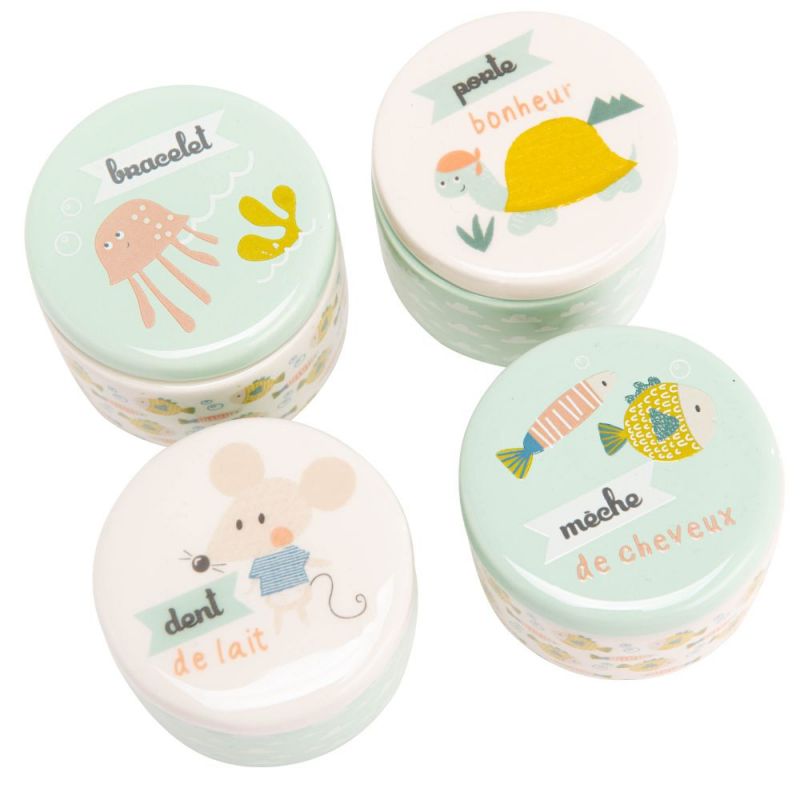 Coffret cadeau de naissance Herley l'aventurier Amadeus Les Petits