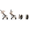 COŸA Style 2026 Poussette ultra-compacte et Châssis Matt Black Cozy Beige Cybex Produit 3