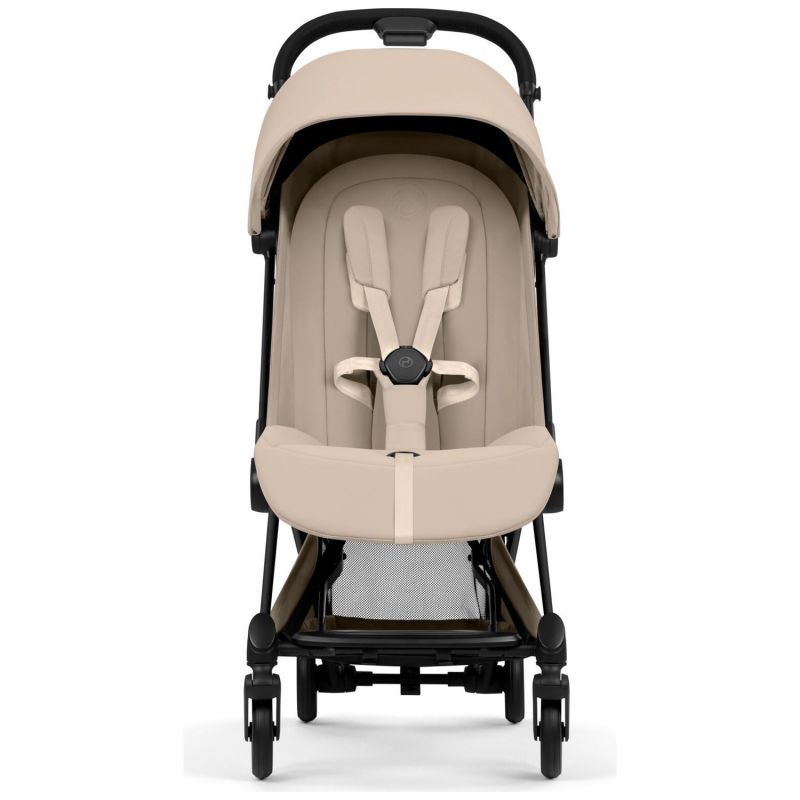 COŸA Style 2026 Poussette ultra-compacte et Châssis Matt Black Cozy Beige Cybex Produit 4