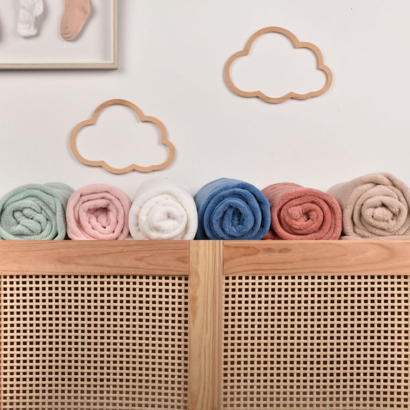 Couverture douceur terracota (70 x100 cm) Doudou et Compagnie Ambiance 4