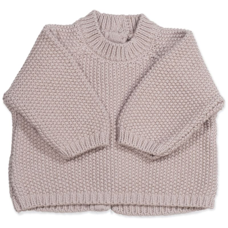 Ensemble 3 pièces en tricot rose (0-1 mois) Pasito a pasito Produit 4