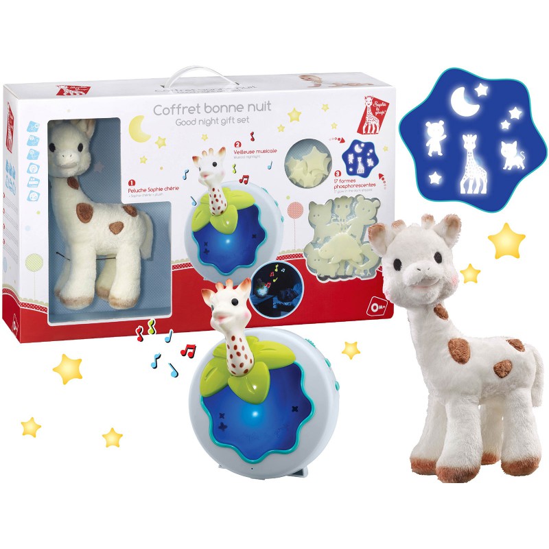 Coffret bonne nuit Sophie la girafe