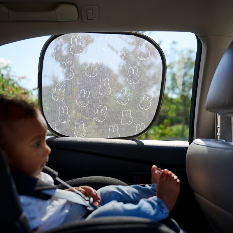 Lot de 2 pare-soleil statique pour voiture Miffy Dooky Ambiance 2
