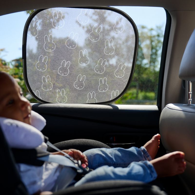 Lot de 2 pare-soleil statique pour voiture Miffy Dooky Ambiance 4