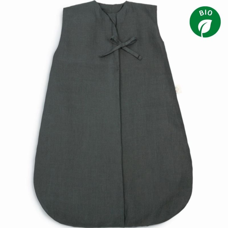 Gigoteuse légère Lin français green blue TOG 0,5 (65 cm) Nobodinoz