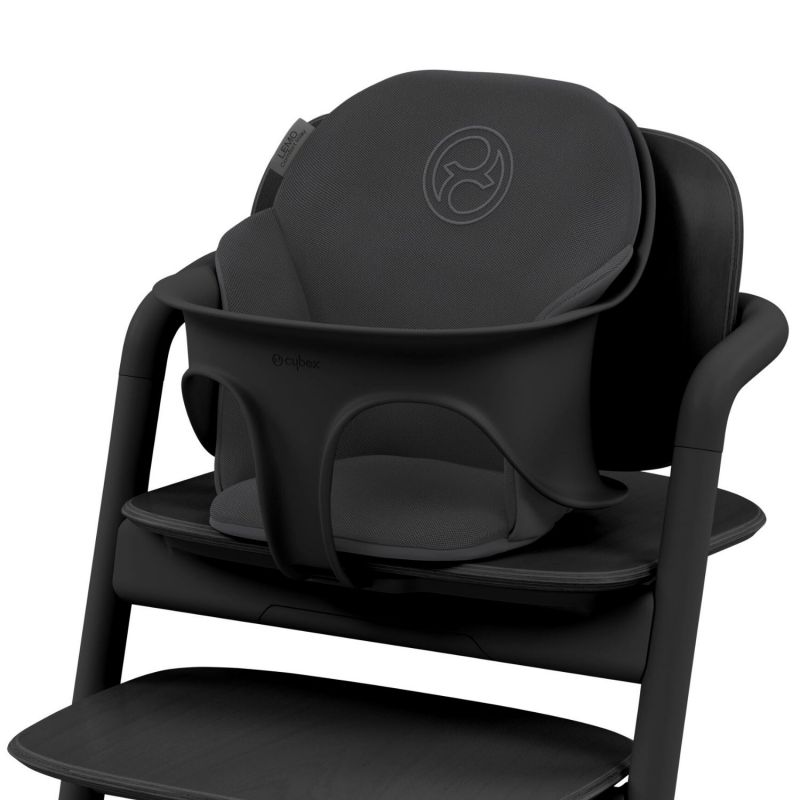 Set de 3 coussins pour chaise haute LEMO 2 Comfort Inlay Stunning Black Cybex Produit 2