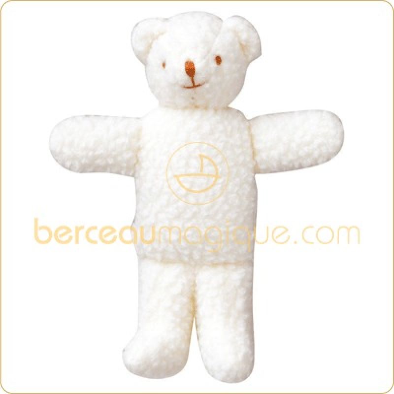 Ours polaire écru (13 cm) Trousselier
