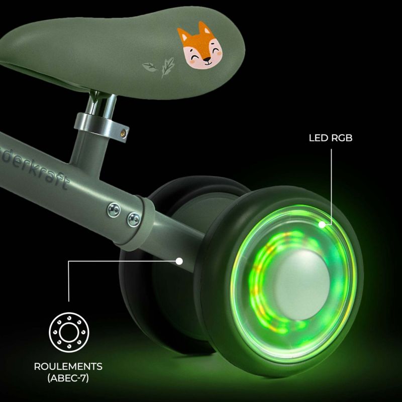 Draisienne Cutie Flash Green Kinderkraft Ambiance 6