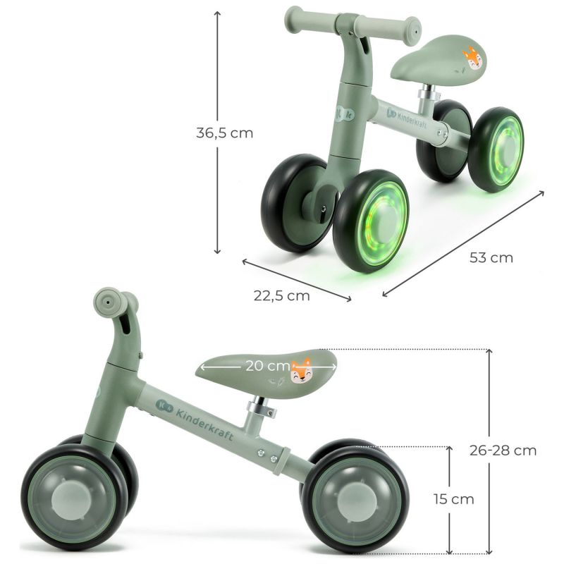 Draisienne Cutie Flash Green Kinderkraft Produit 7