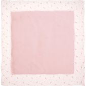 Tapis de jeu réversible Lovely blossom (100 x 100 cm)