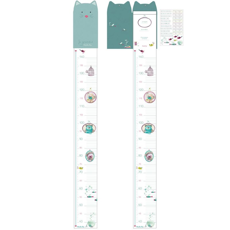 Toise carnet dépliable Les Pachats (138 cm) Moulin Roty