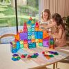 Kit de construction magnétique Inventive Intense (110 pièces) Cleverclixx Ambiance 6