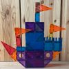 Kit de construction magnétiques couleur vive (110 pièces) Cleverclixx Ambiance 7
